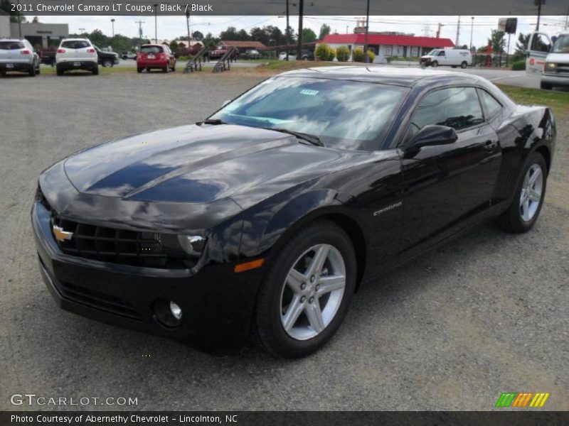 Black / Black 2011 Chevrolet Camaro LT Coupe