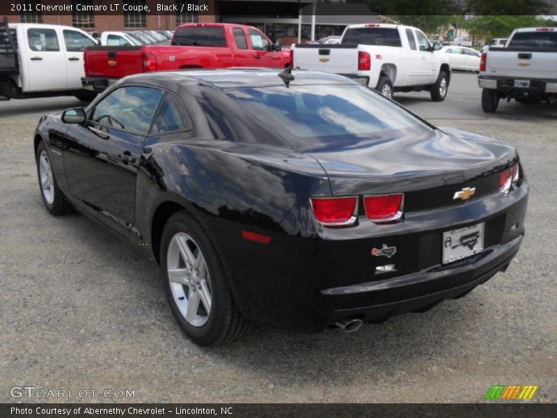 Black / Black 2011 Chevrolet Camaro LT Coupe