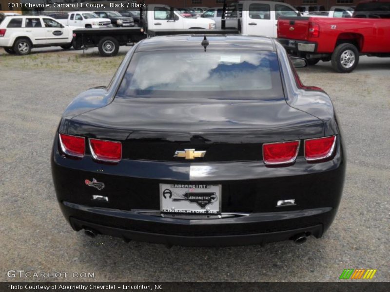 Black / Black 2011 Chevrolet Camaro LT Coupe
