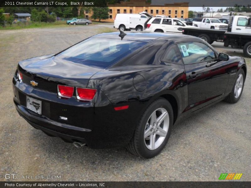 Black / Black 2011 Chevrolet Camaro LT Coupe