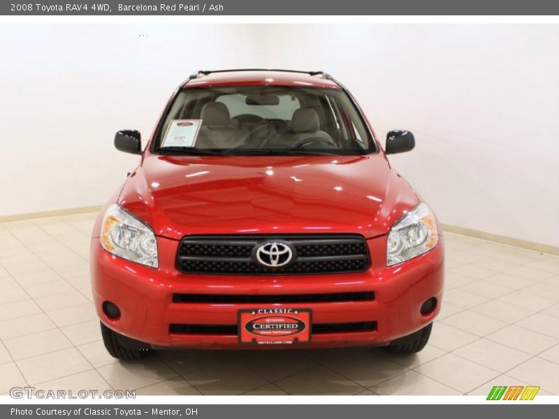 Barcelona Red Pearl / Ash 2008 Toyota RAV4 4WD