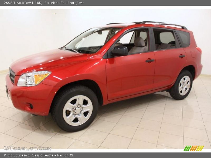 Barcelona Red Pearl / Ash 2008 Toyota RAV4 4WD