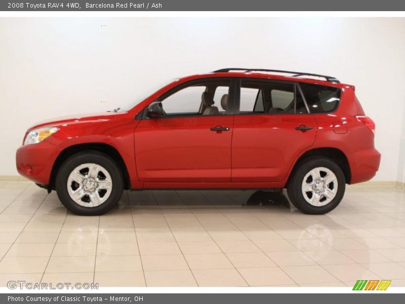 Barcelona Red Pearl / Ash 2008 Toyota RAV4 4WD