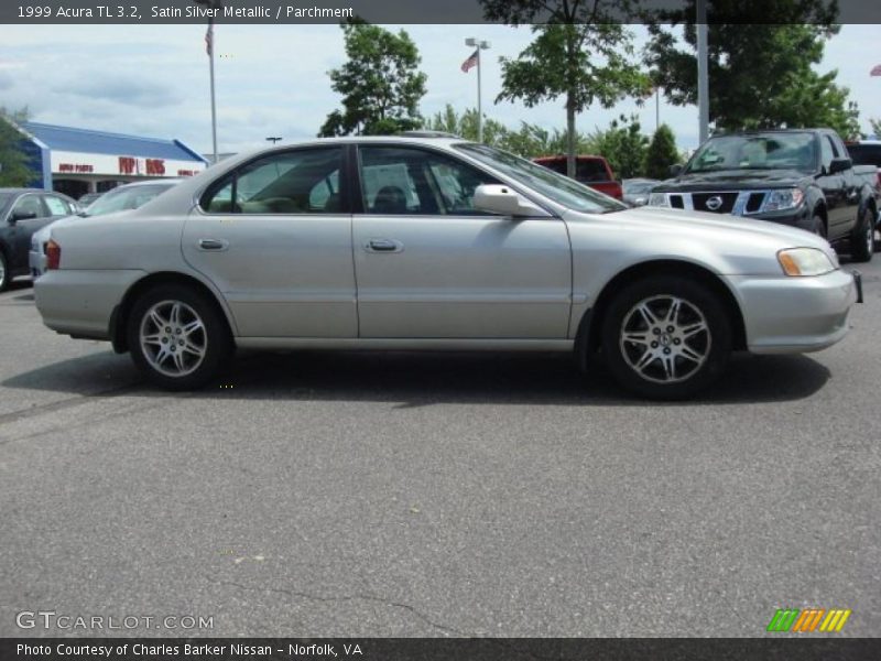 Satin Silver Metallic / Parchment 1999 Acura TL 3.2
