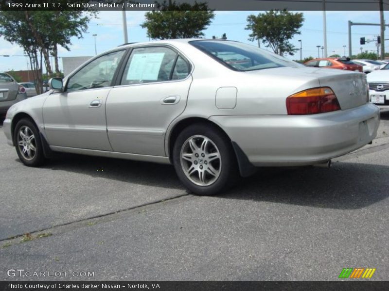Satin Silver Metallic / Parchment 1999 Acura TL 3.2