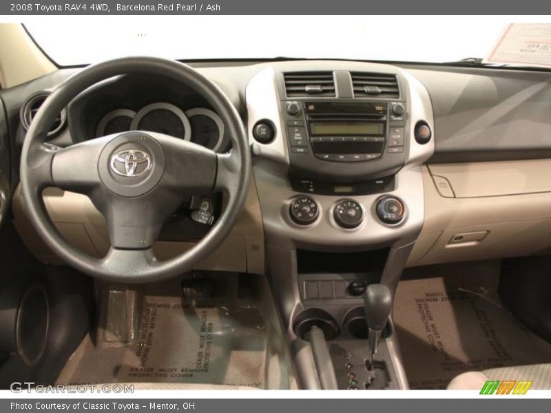 Barcelona Red Pearl / Ash 2008 Toyota RAV4 4WD