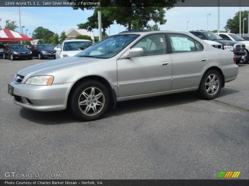 Satin Silver Metallic / Parchment 1999 Acura TL 3.2