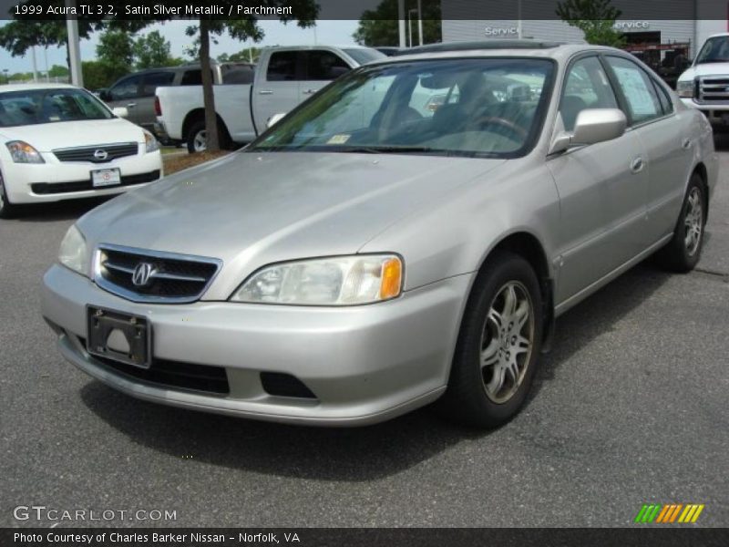 Satin Silver Metallic / Parchment 1999 Acura TL 3.2