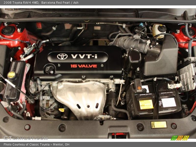 Barcelona Red Pearl / Ash 2008 Toyota RAV4 4WD