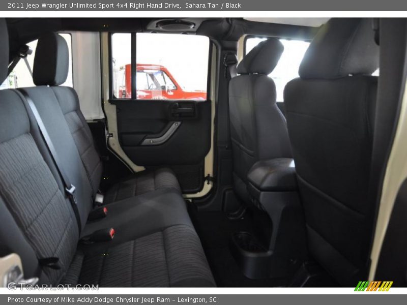 Sahara Tan / Black 2011 Jeep Wrangler Unlimited Sport 4x4 Right Hand Drive