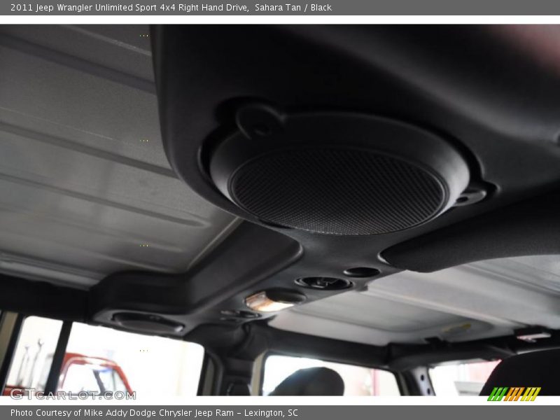 Sahara Tan / Black 2011 Jeep Wrangler Unlimited Sport 4x4 Right Hand Drive