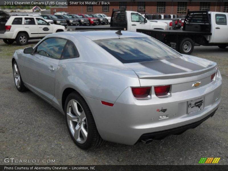 Silver Ice Metallic / Black 2011 Chevrolet Camaro LT/RS Coupe