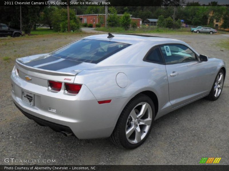 Silver Ice Metallic / Black 2011 Chevrolet Camaro LT/RS Coupe