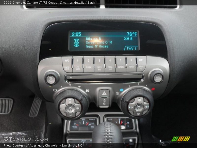 Silver Ice Metallic / Black 2011 Chevrolet Camaro LT/RS Coupe