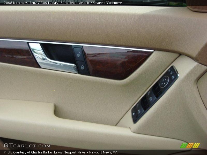 Sand Beige Metallic / Savanna/Cashmere 2008 Mercedes-Benz C 300 Luxury