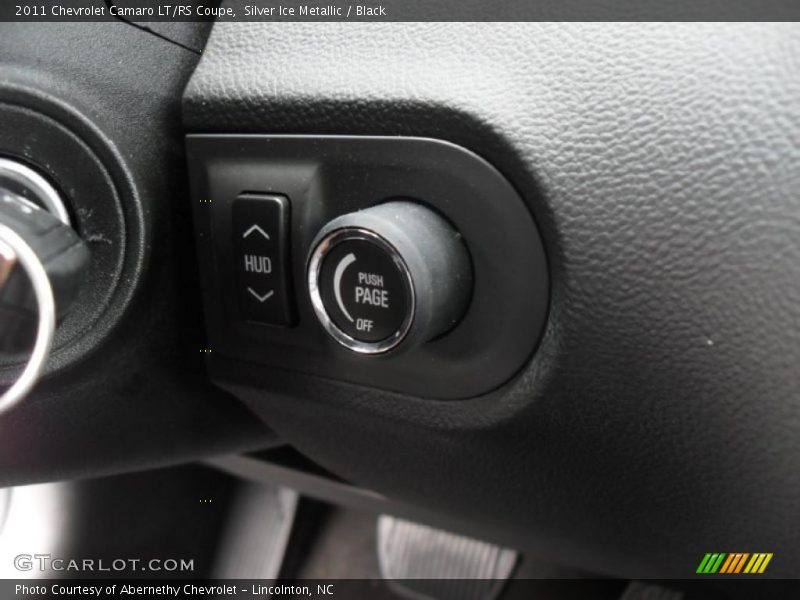 Silver Ice Metallic / Black 2011 Chevrolet Camaro LT/RS Coupe