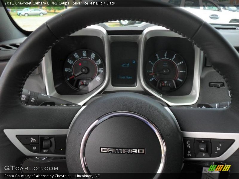 Silver Ice Metallic / Black 2011 Chevrolet Camaro LT/RS Coupe