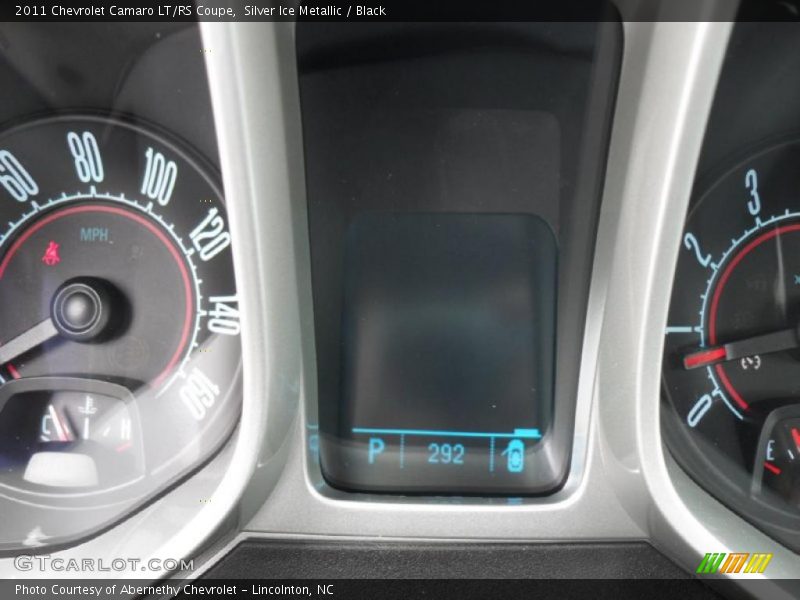 Silver Ice Metallic / Black 2011 Chevrolet Camaro LT/RS Coupe
