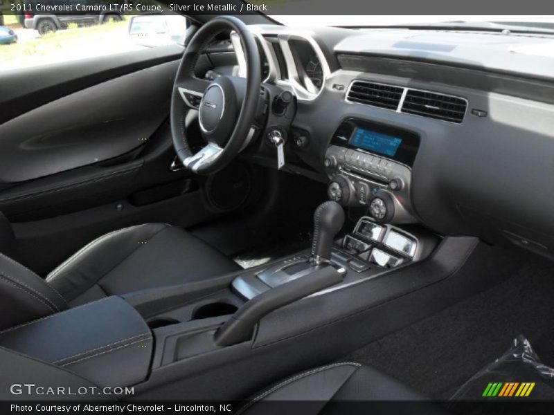 Silver Ice Metallic / Black 2011 Chevrolet Camaro LT/RS Coupe