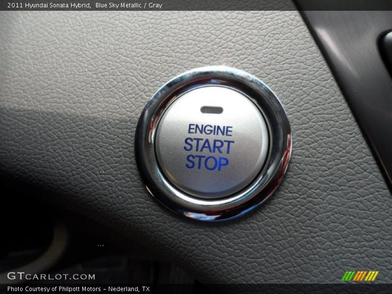 Controls of 2011 Sonata Hybrid