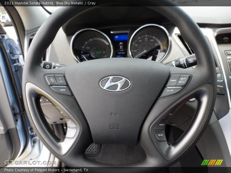  2011 Sonata Hybrid Steering Wheel