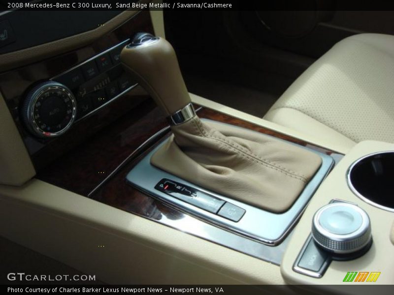 Sand Beige Metallic / Savanna/Cashmere 2008 Mercedes-Benz C 300 Luxury