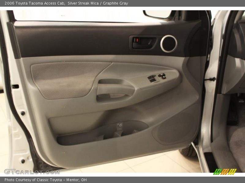 Silver Streak Mica / Graphite Gray 2006 Toyota Tacoma Access Cab