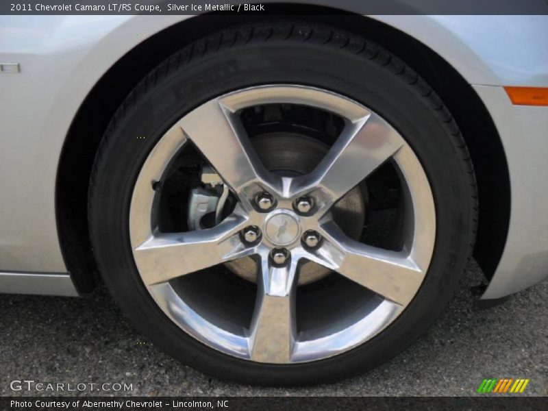 Silver Ice Metallic / Black 2011 Chevrolet Camaro LT/RS Coupe