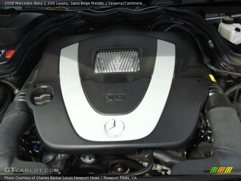 Sand Beige Metallic / Savanna/Cashmere 2008 Mercedes-Benz C 300 Luxury