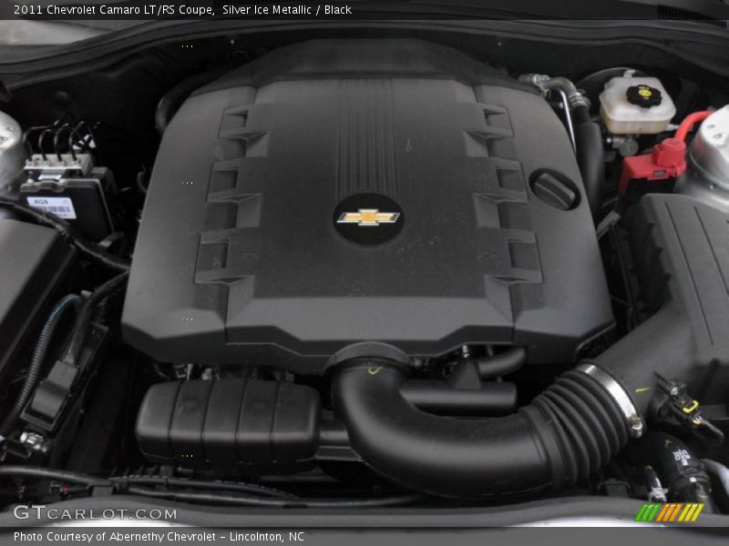 Silver Ice Metallic / Black 2011 Chevrolet Camaro LT/RS Coupe