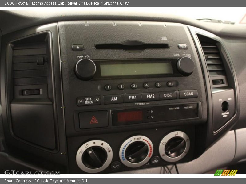 Silver Streak Mica / Graphite Gray 2006 Toyota Tacoma Access Cab