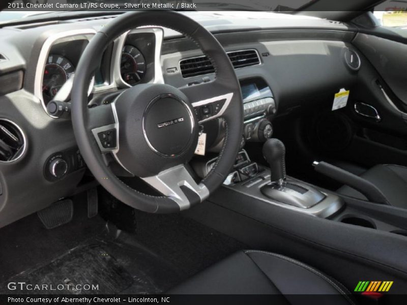 Silver Ice Metallic / Black 2011 Chevrolet Camaro LT/RS Coupe