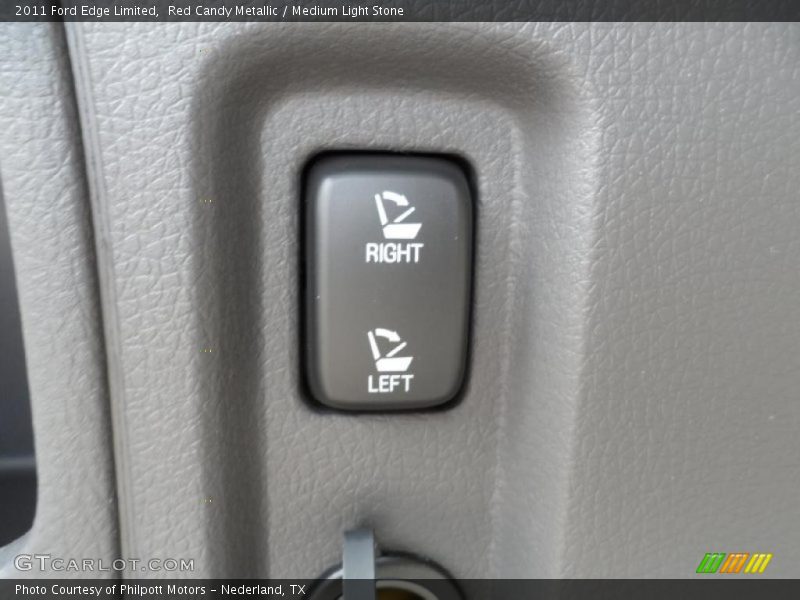 Red Candy Metallic / Medium Light Stone 2011 Ford Edge Limited