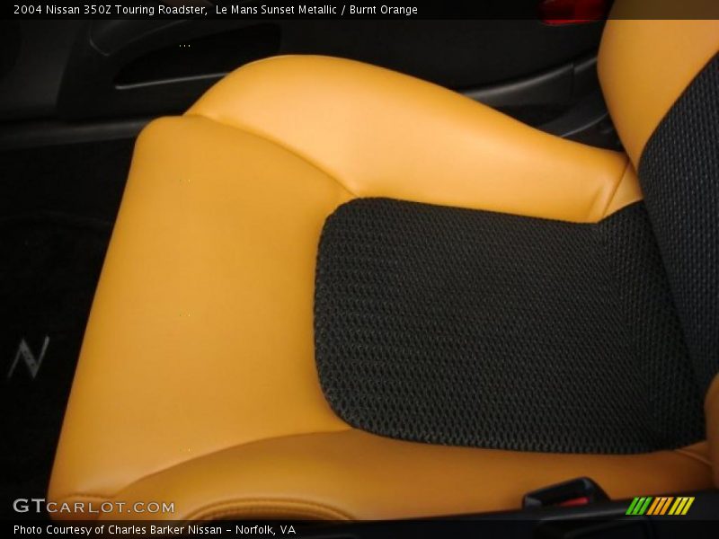 Le Mans Sunset Metallic / Burnt Orange 2004 Nissan 350Z Touring Roadster