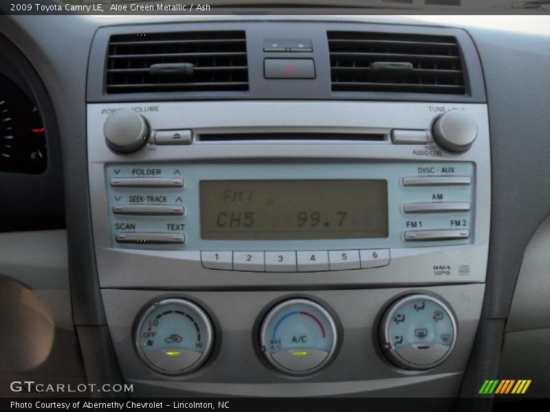 Aloe Green Metallic / Ash 2009 Toyota Camry LE