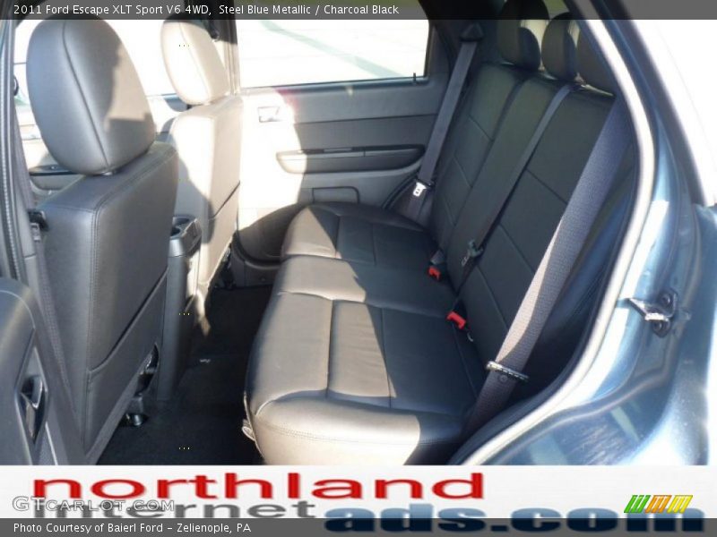 Steel Blue Metallic / Charcoal Black 2011 Ford Escape XLT Sport V6 4WD