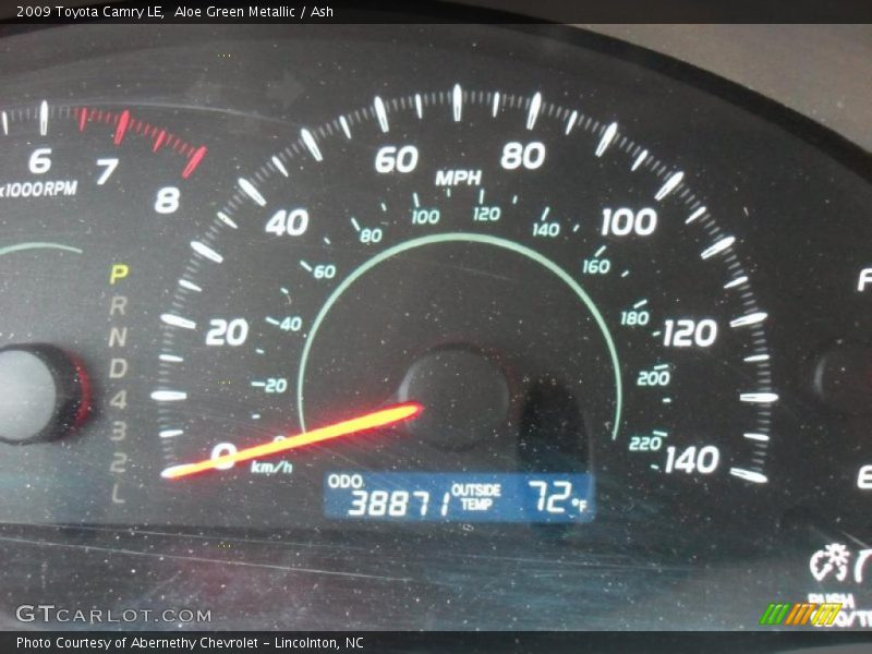 Aloe Green Metallic / Ash 2009 Toyota Camry LE
