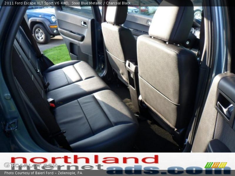 Steel Blue Metallic / Charcoal Black 2011 Ford Escape XLT Sport V6 4WD