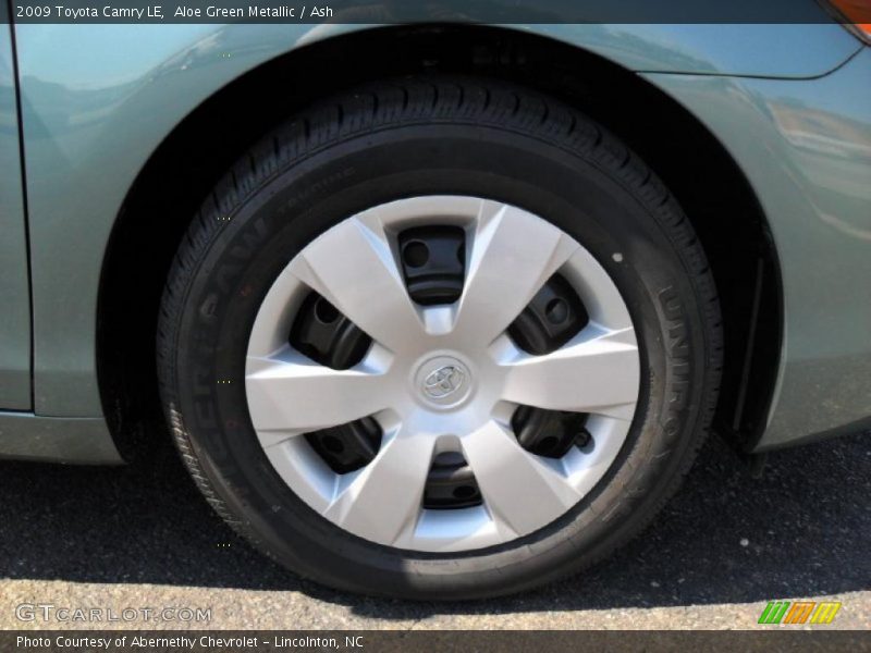 Aloe Green Metallic / Ash 2009 Toyota Camry LE