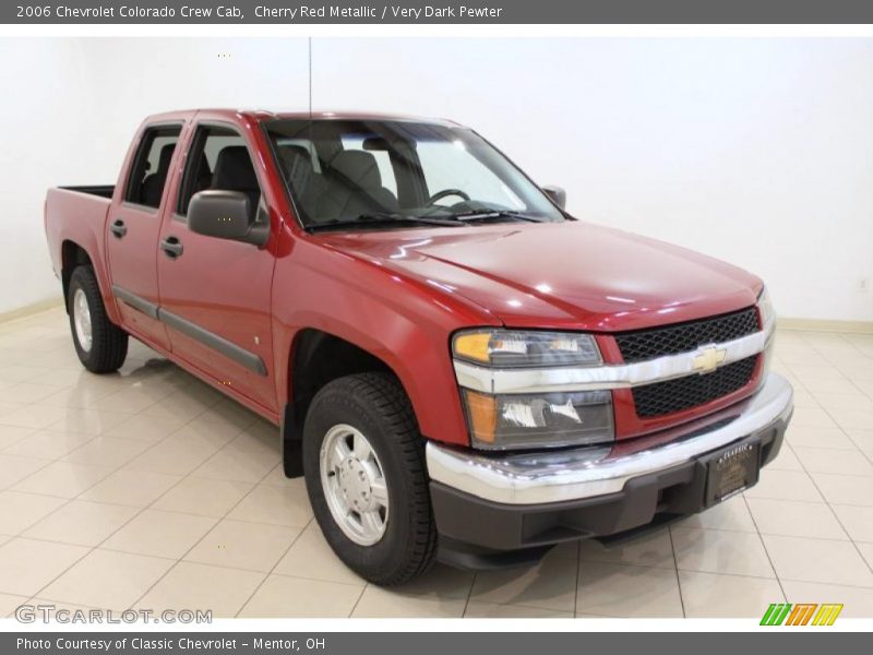 Cherry Red Metallic / Very Dark Pewter 2006 Chevrolet Colorado Crew Cab