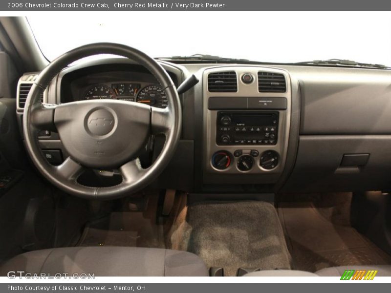 Cherry Red Metallic / Very Dark Pewter 2006 Chevrolet Colorado Crew Cab