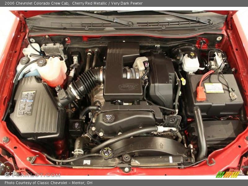 Cherry Red Metallic / Very Dark Pewter 2006 Chevrolet Colorado Crew Cab