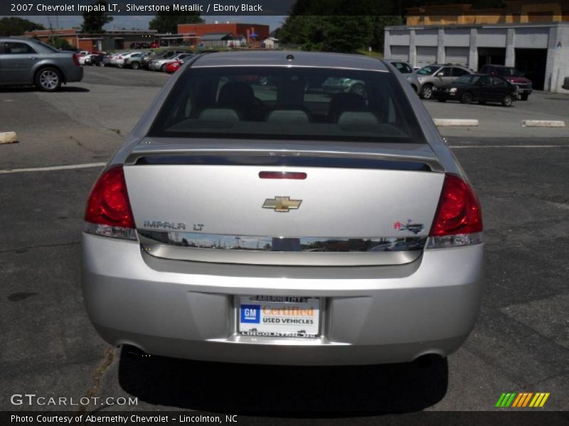Silverstone Metallic / Ebony Black 2007 Chevrolet Impala LT