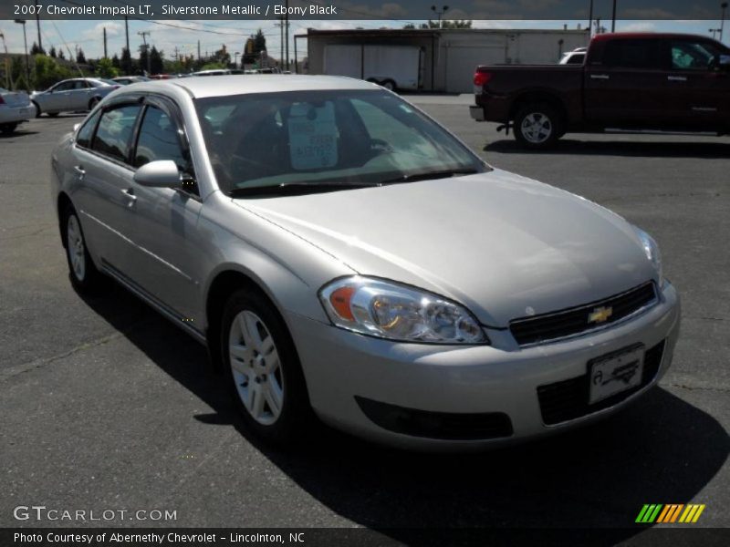 Silverstone Metallic / Ebony Black 2007 Chevrolet Impala LT