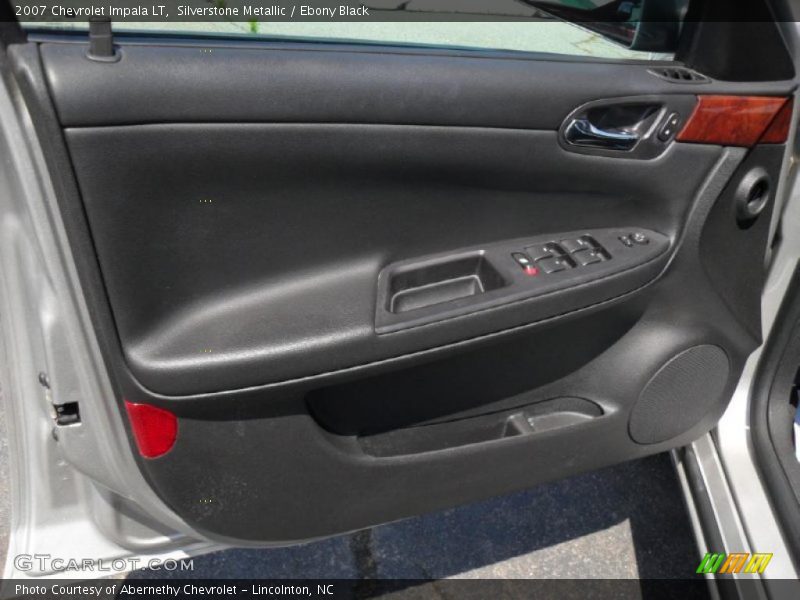 Silverstone Metallic / Ebony Black 2007 Chevrolet Impala LT