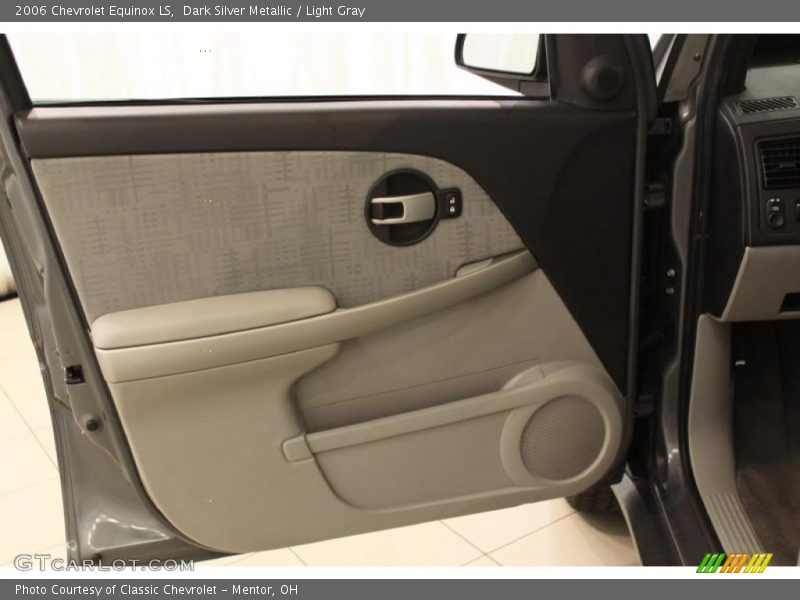 Dark Silver Metallic / Light Gray 2006 Chevrolet Equinox LS