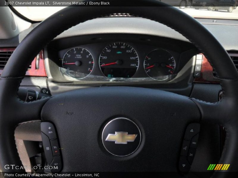 Silverstone Metallic / Ebony Black 2007 Chevrolet Impala LT