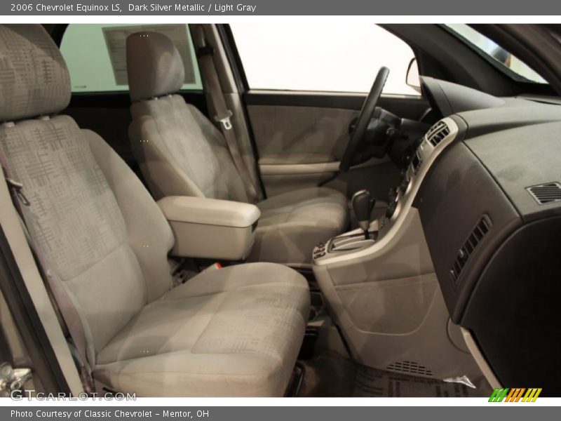 Dark Silver Metallic / Light Gray 2006 Chevrolet Equinox LS