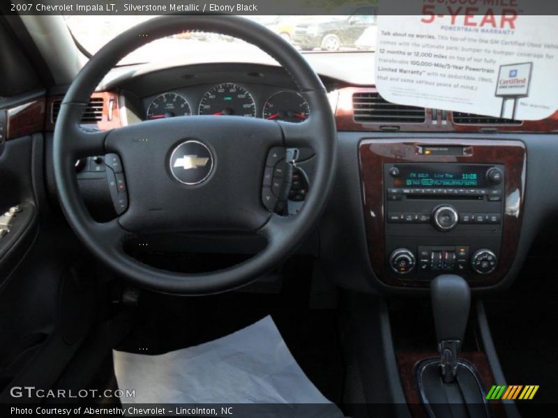 Silverstone Metallic / Ebony Black 2007 Chevrolet Impala LT