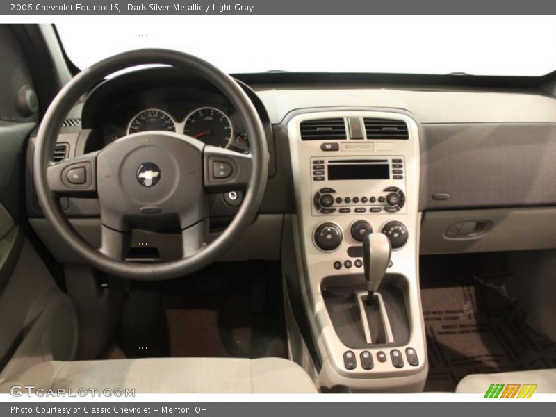 Dark Silver Metallic / Light Gray 2006 Chevrolet Equinox LS